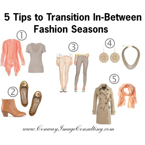 5 Tips to Transition In-Between Fashion Seasons