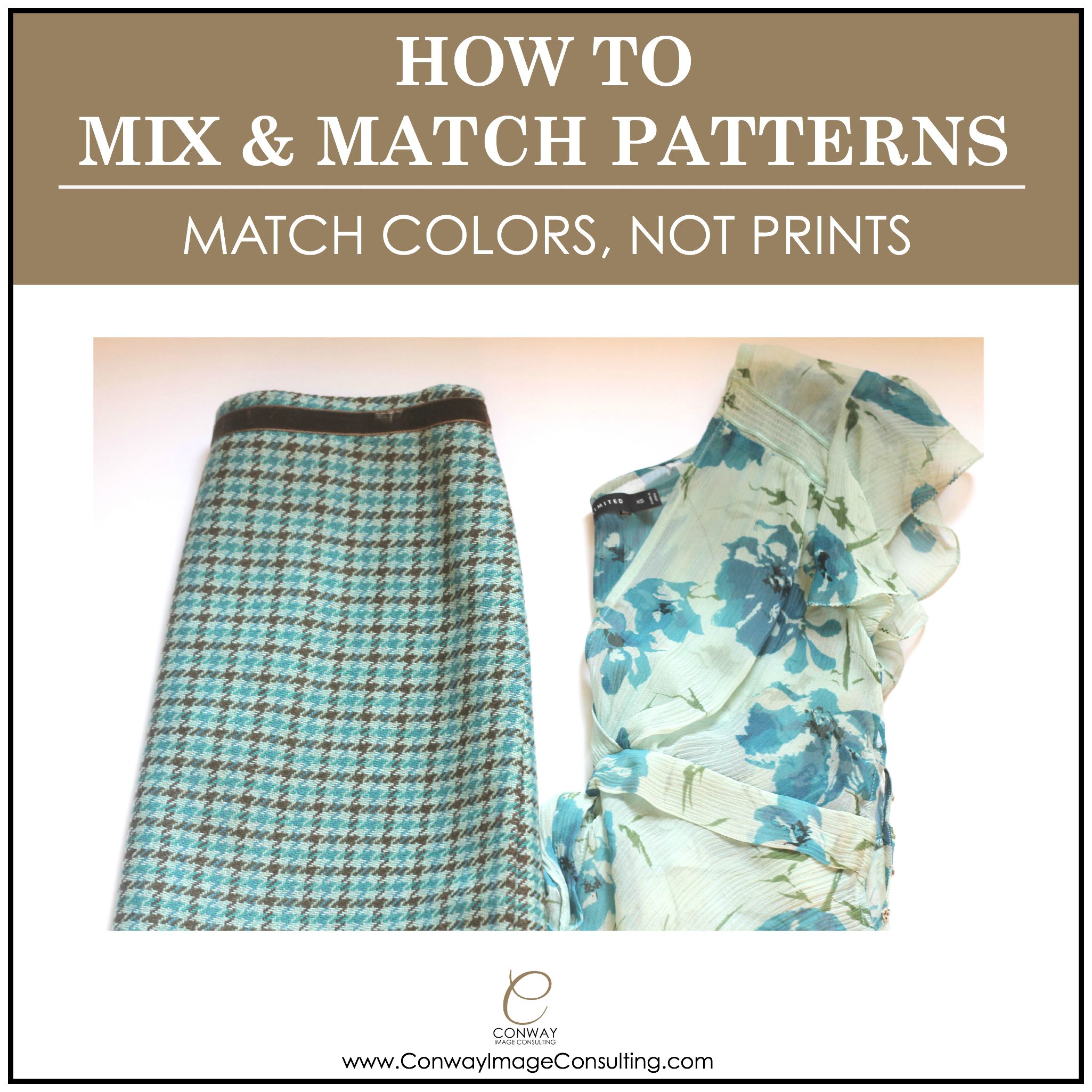 Mix & Match Patterns Match Colors Not Prints #2