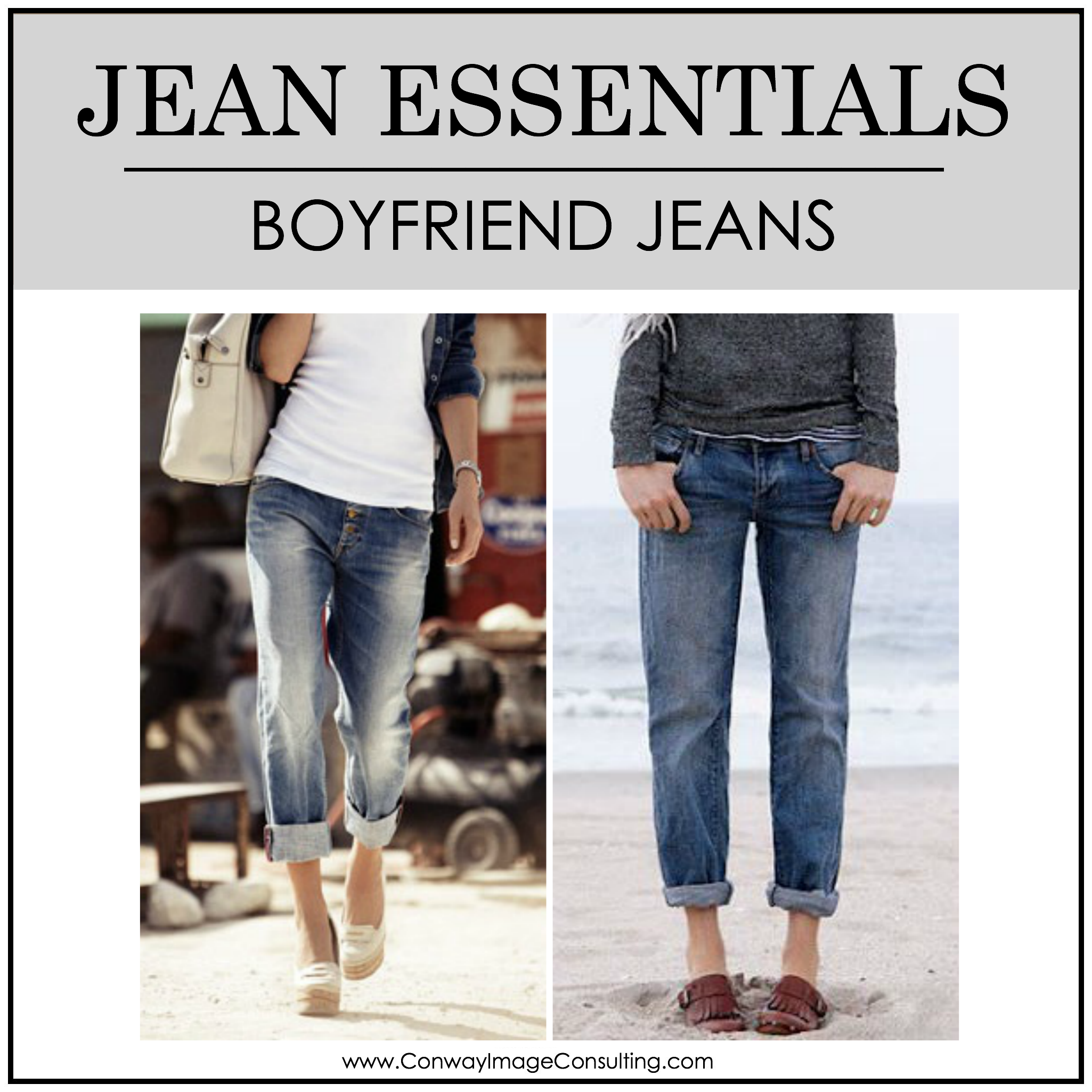 Jean Essentials - The Boyfriend Jean