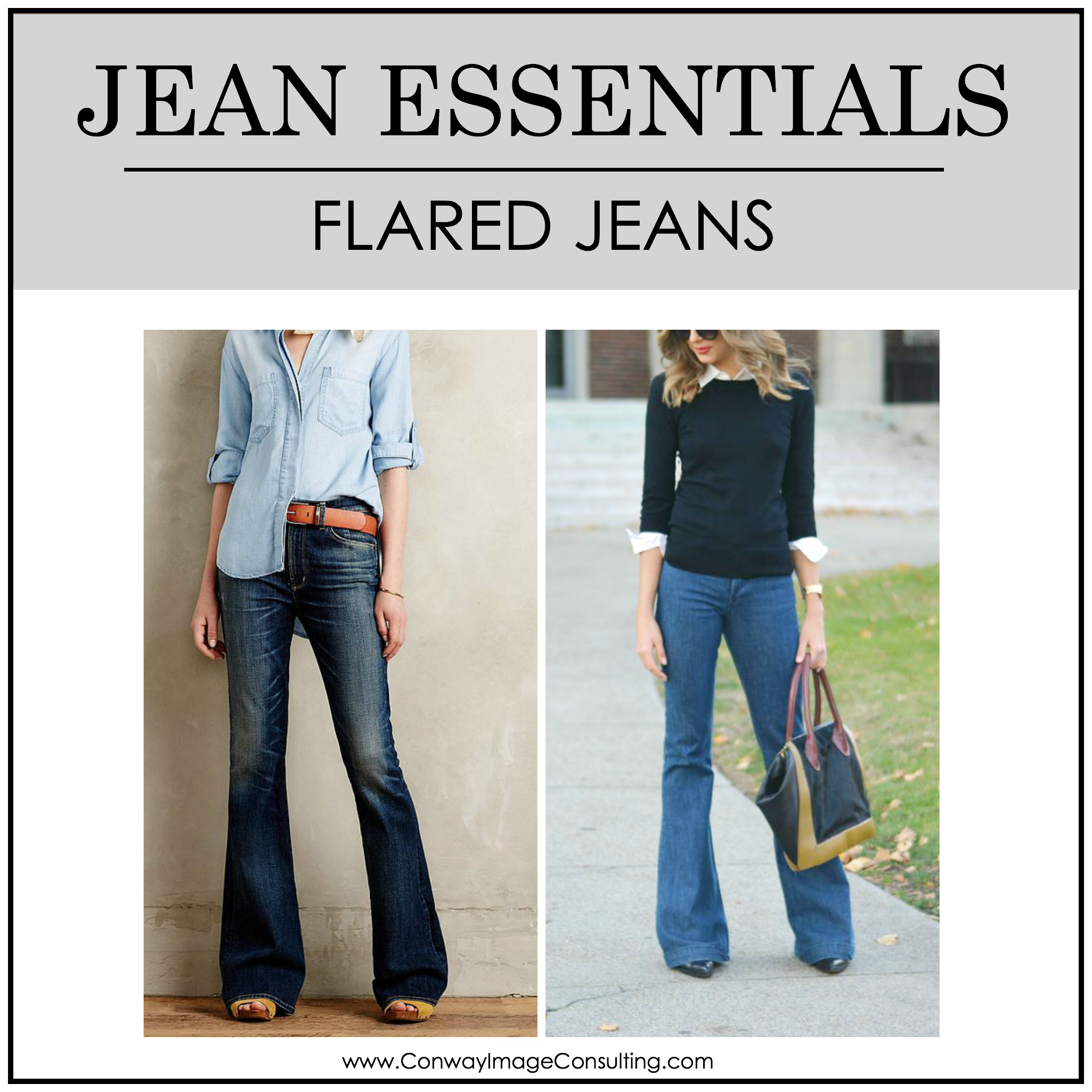 Jean Essentials: Flared Jeans