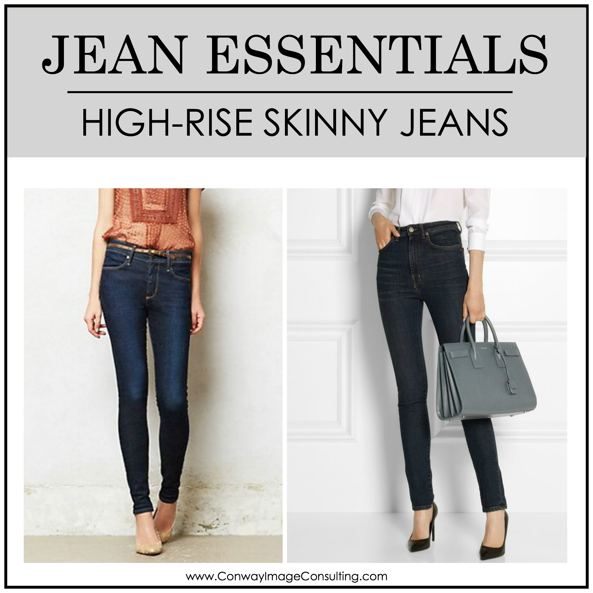 Jean Essentials - High Rise Skinny