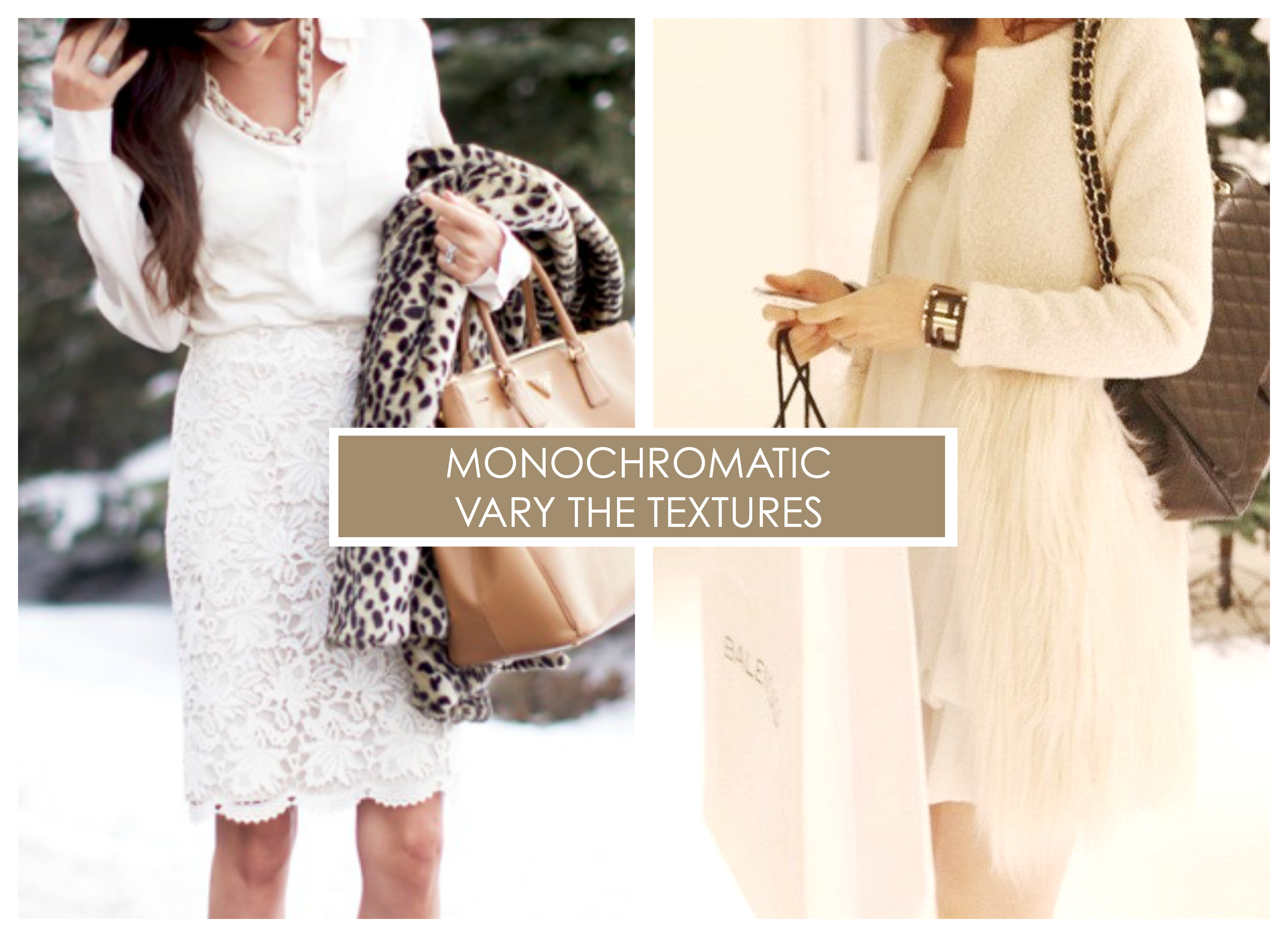 How to Wear White After Labor Day - Monochromatic