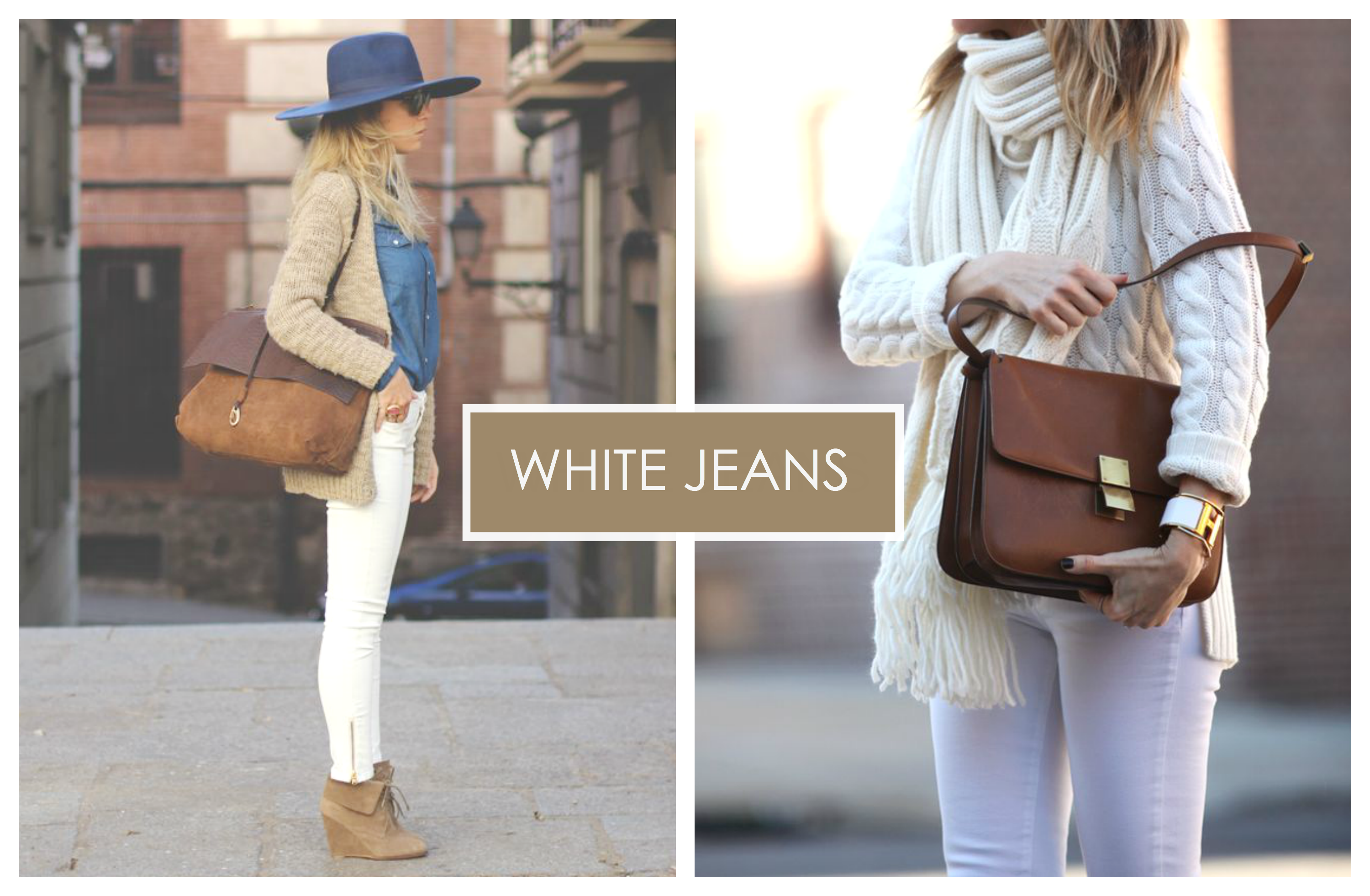 How to Wear White - White Jeans
