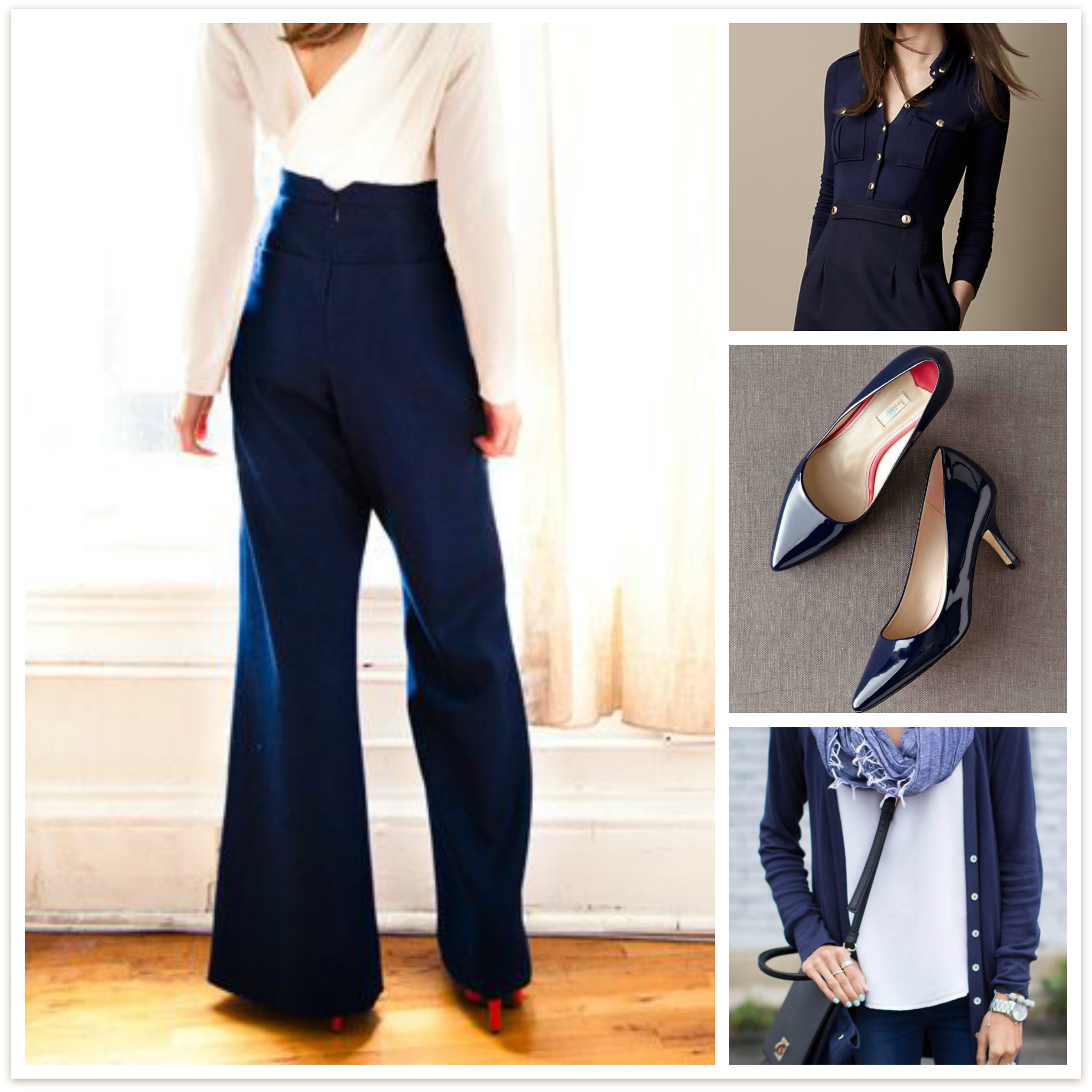 How to Wear Color with Intention - Navy looks by Conway Image Consulting