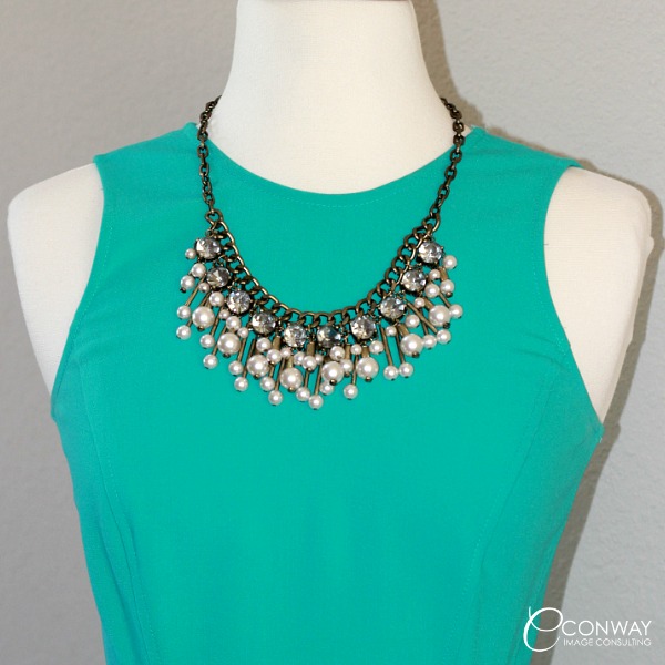 Statement Jewelry - Transition your outfit from day to night. www.ConwayImageConsulting.com