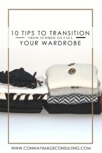 10 Tips to Transition Your Wardrobe From Summer to Fall