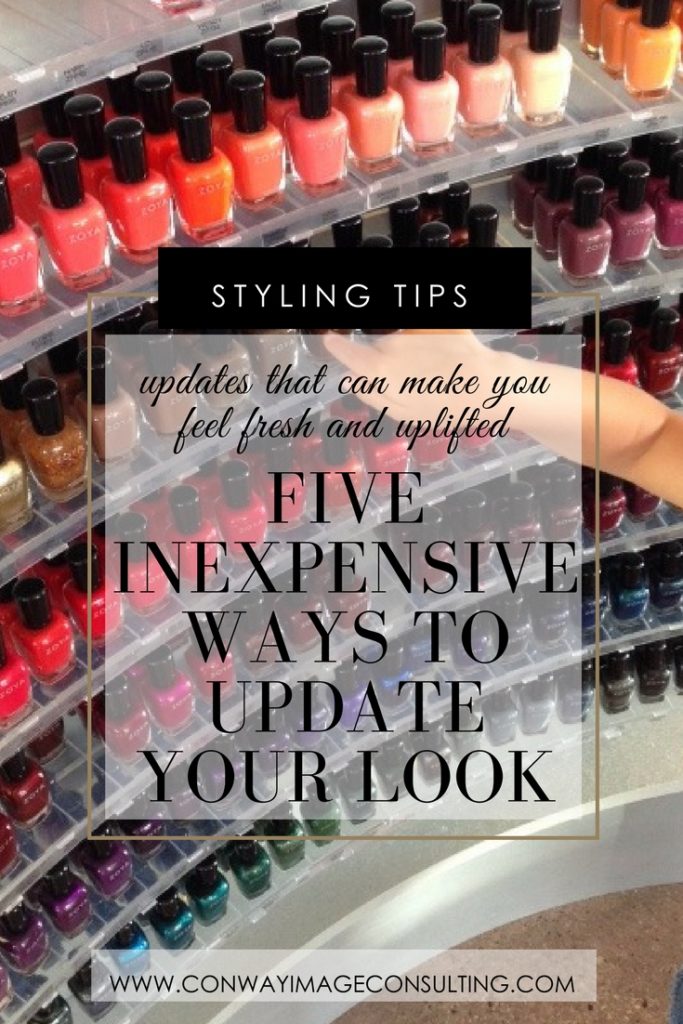 Five Inexpensive Ways to Update Your Look
