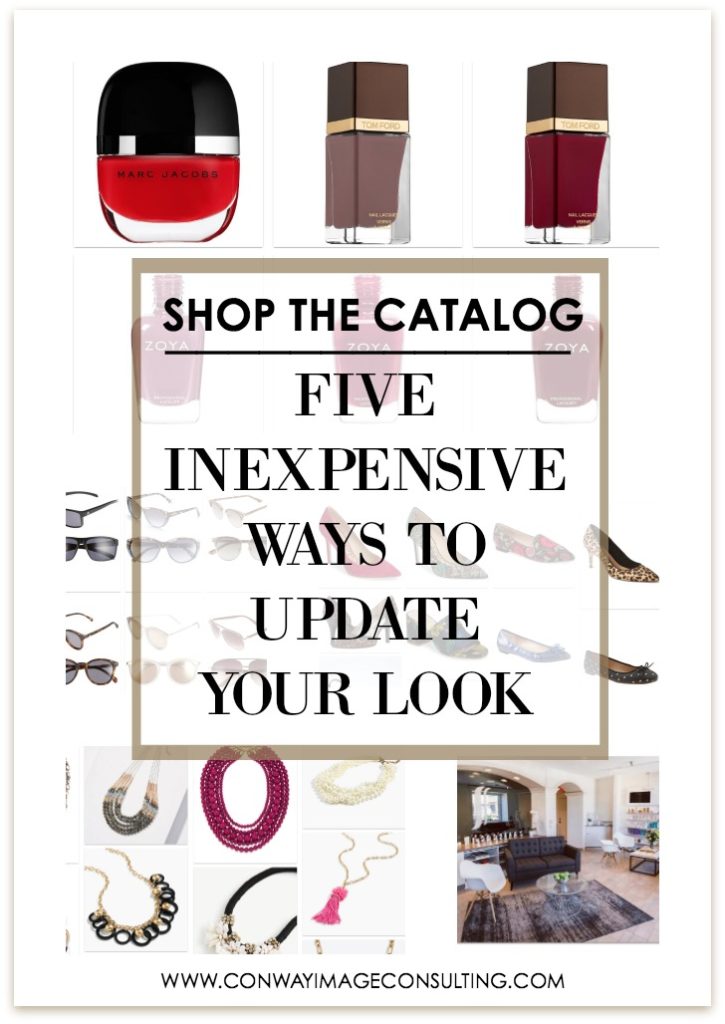 Five Inexpensive Ways to Update Your Look Catalog