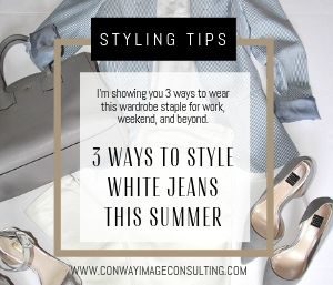 3 Ways to Style White Jeans This Summer